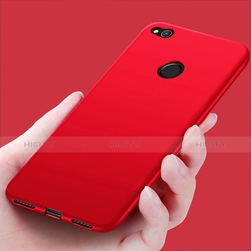 Etui Ultra Fine Silicone Souple S02 pour Huawei P9 Lite (2017) Rouge Plus