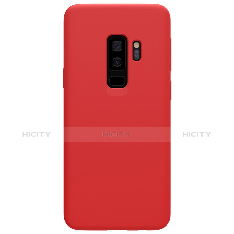 Etui Ultra Fine Silicone Souple S03 pour Samsung Galaxy S9 Plus Rouge Plus