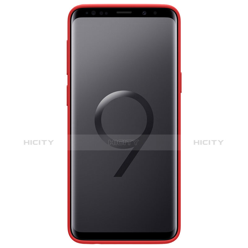 Etui Ultra Fine Silicone Souple S03 pour Samsung Galaxy S9 Plus Rouge Plus