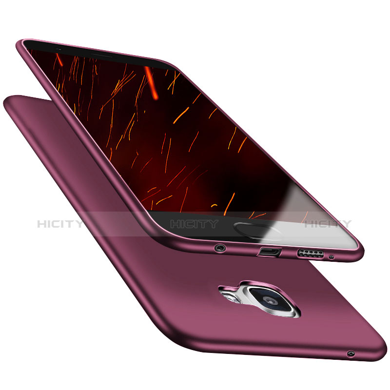 Etui Ultra Fine Silicone Souple S05 pour Samsung Galaxy A9 (2016) A9000 Violet Plus