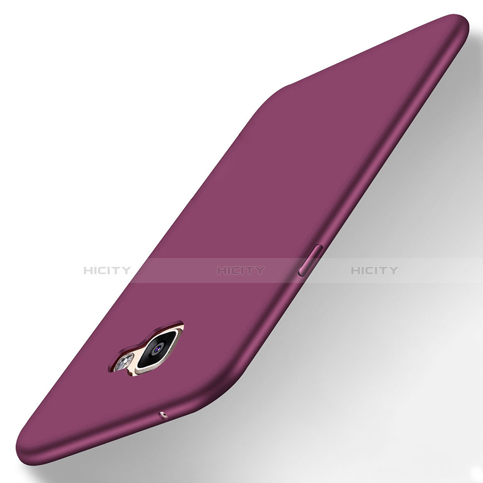 Etui Ultra Fine Silicone Souple S05 pour Samsung Galaxy A9 (2016) A9000 Violet Plus