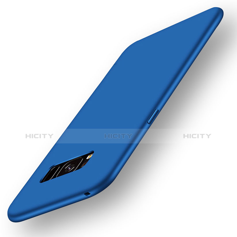 Etui Ultra Fine Silicone Souple S06 pour Samsung Galaxy S8 Plus Bleu Plus