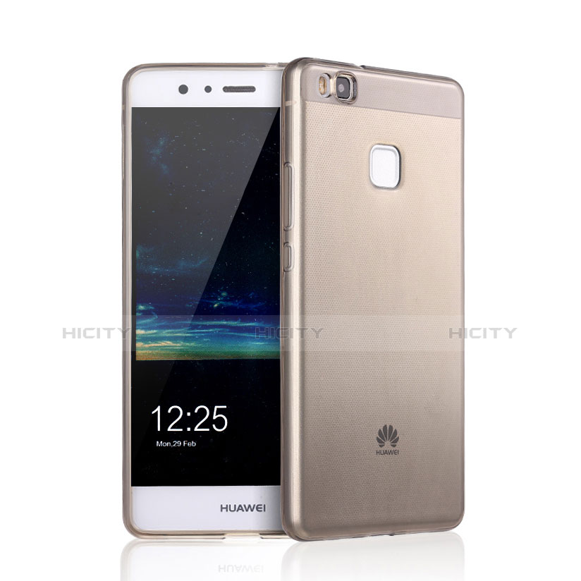 Etui Ultra Fine Silicone Souple Transparente pour Huawei G9 Lite Marron Plus