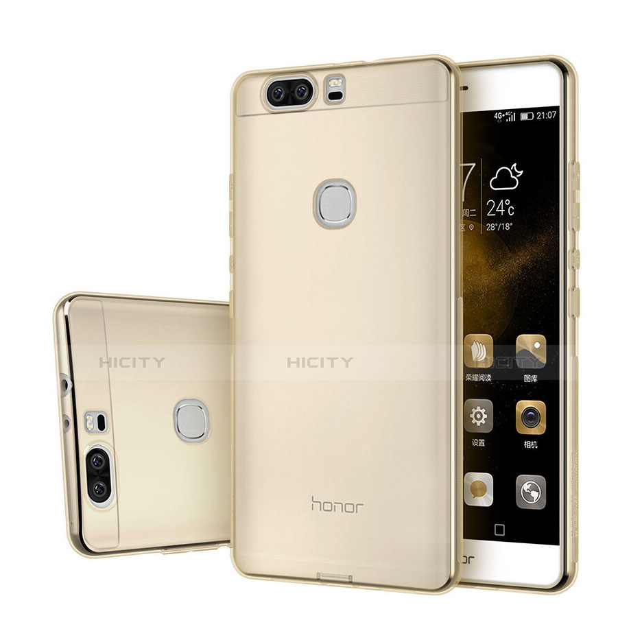 Etui Ultra Fine Silicone Souple Transparente pour Huawei Honor V8 Or Plus