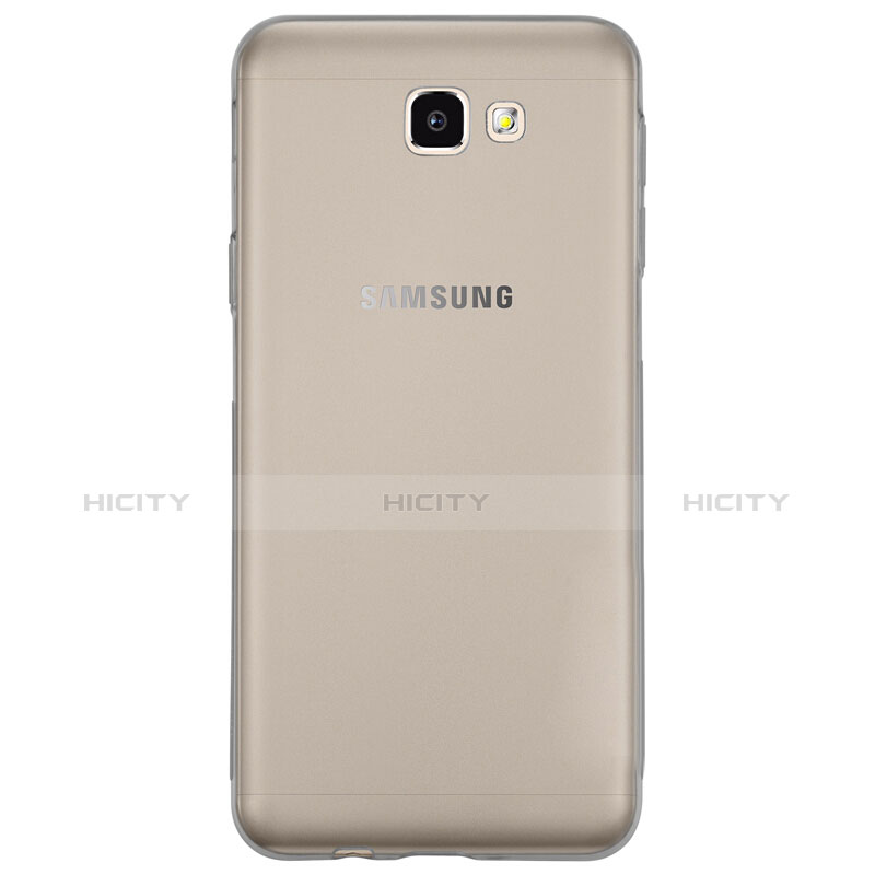 Etui Ultra Fine Silicone Souple Transparente pour Samsung Galaxy On5 (2016) G570 G570F Gris Plus