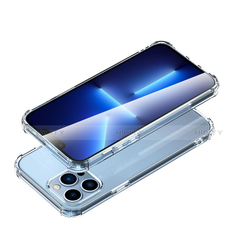 Etui Ultra Fine TPU Souple Transparente A02 pour Apple iPhone 13 Pro Max Clair Plus