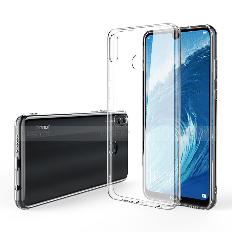 Etui Ultra Fine TPU Souple Transparente A03 pour Huawei Honor 8X Max Clair Plus