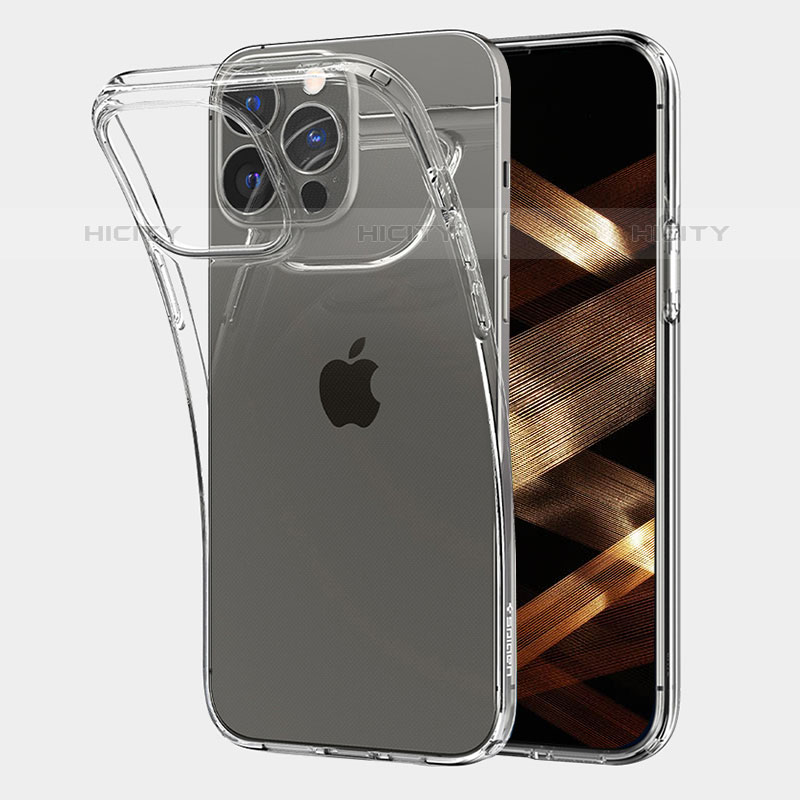 Etui Ultra Fine TPU Souple Transparente A06 pour Apple iPhone 15 Pro Max Clair Plus