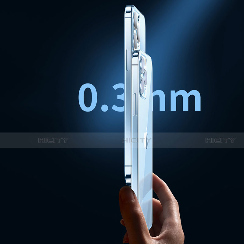Etui Ultra Fine TPU Souple Transparente A08 pour Apple iPhone 13 Pro Max Clair Plus