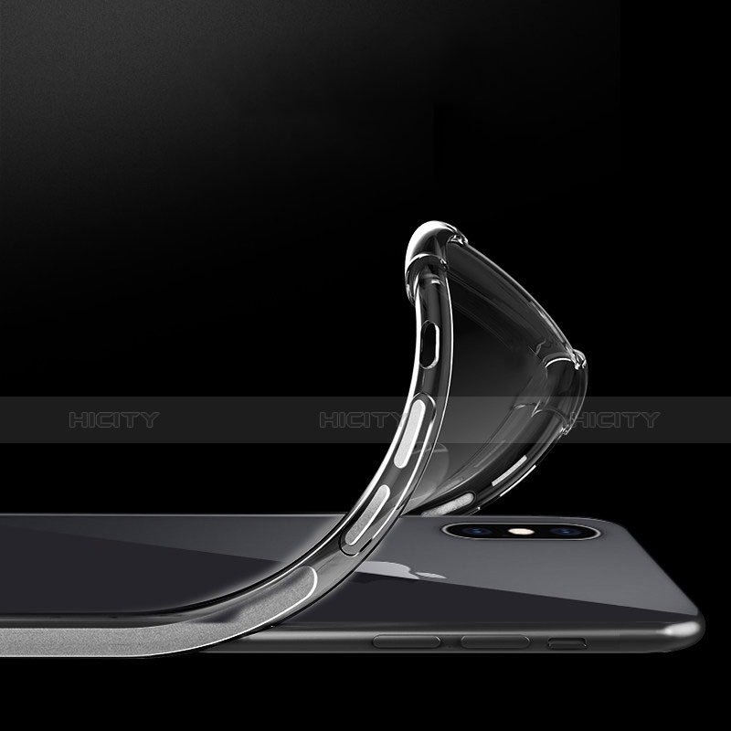 Etui Ultra Fine TPU Souple Transparente C07 pour Apple iPhone Xs Clair Plus