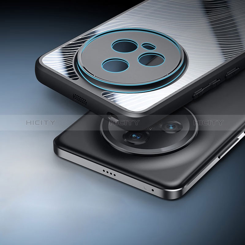 Etui Ultra Fine TPU Souple Transparente H02 pour Huawei Honor Magic5 5G Noir Plus