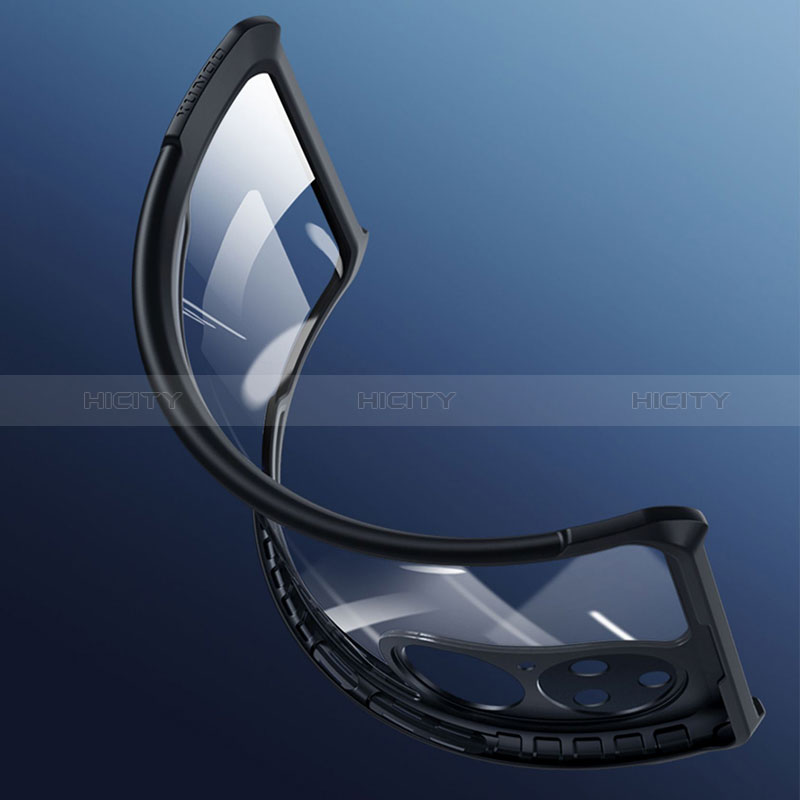 Etui Ultra Fine TPU Souple Transparente T02 pour Huawei P50e Noir Plus