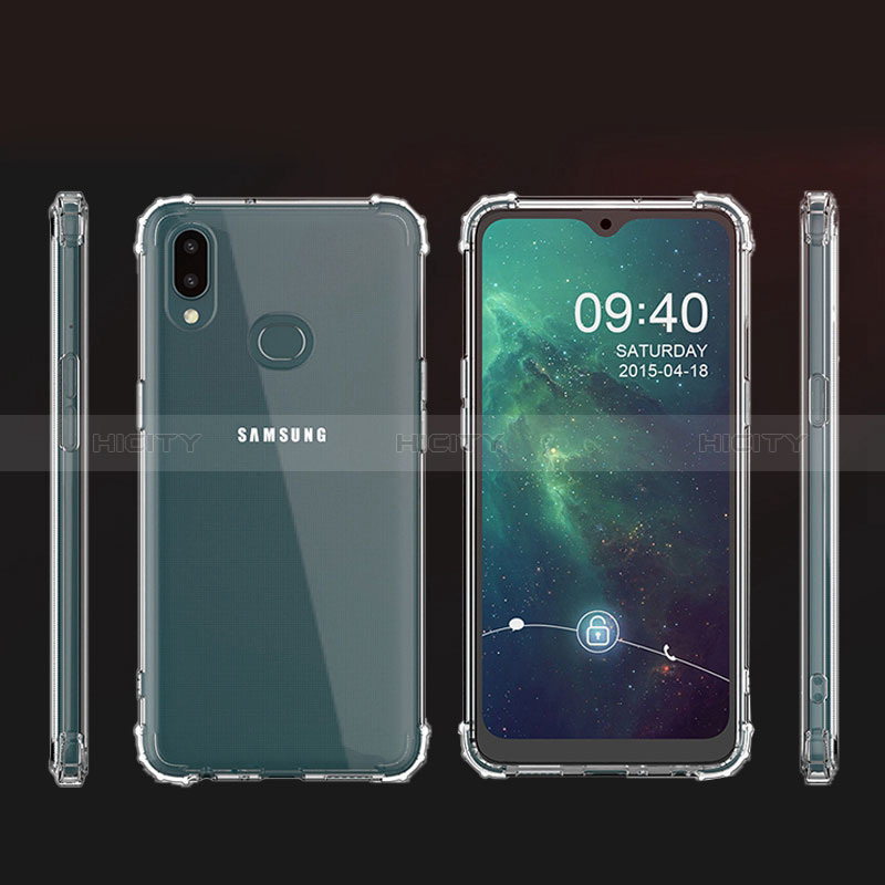 Etui Ultra Fine TPU Souple Transparente T02 pour Samsung Galaxy A10s Clair Plus