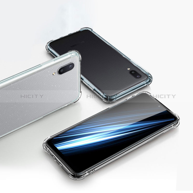 Etui Ultra Fine TPU Souple Transparente T02 pour Samsung Galaxy M10 Clair Plus