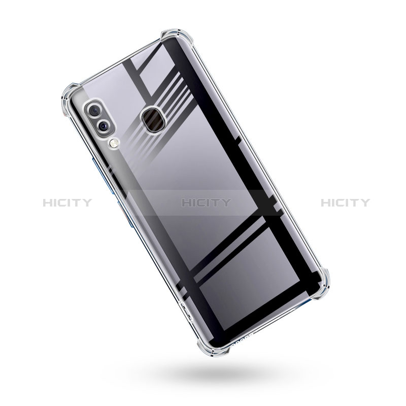 Etui Ultra Fine TPU Souple Transparente T02 pour Samsung Galaxy M20 Clair Plus
