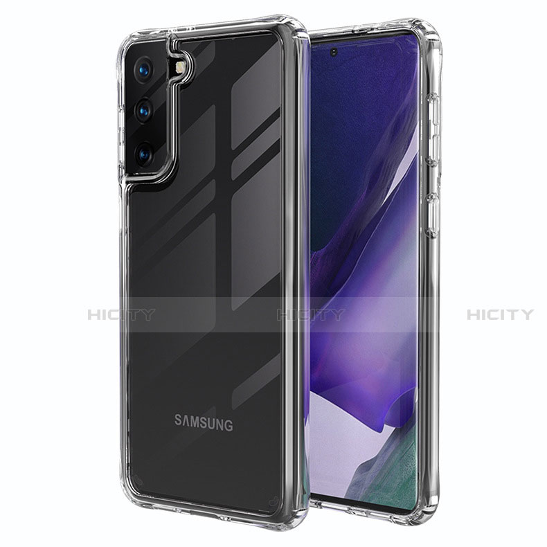 Etui Ultra Fine TPU Souple Transparente T02 pour Samsung Galaxy S21 Plus 5G Clair Plus