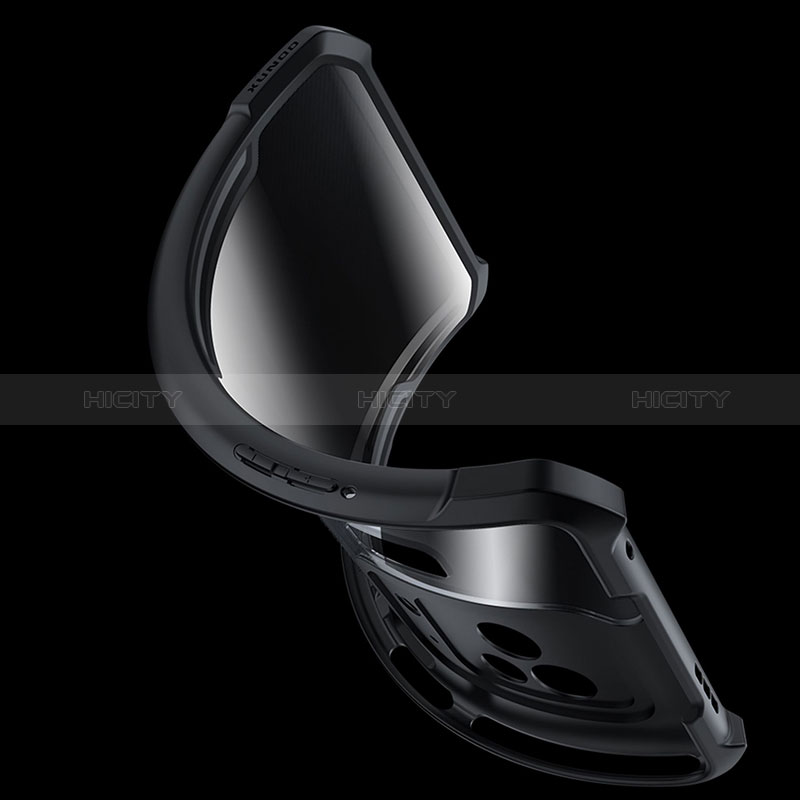Etui Ultra Fine TPU Souple Transparente T02 pour Xiaomi Black Shark 5 Pro 5G Noir Plus