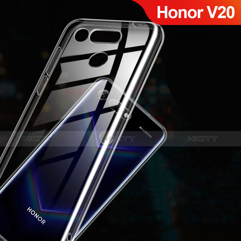 Etui Ultra Fine TPU Souple Transparente T03 pour Huawei Honor V20 Clair Plus