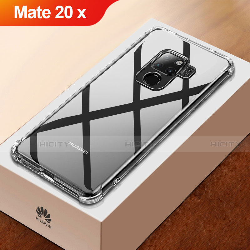 Etui Ultra Fine TPU Souple Transparente T03 pour Huawei Mate 20 X 5G Clair Plus