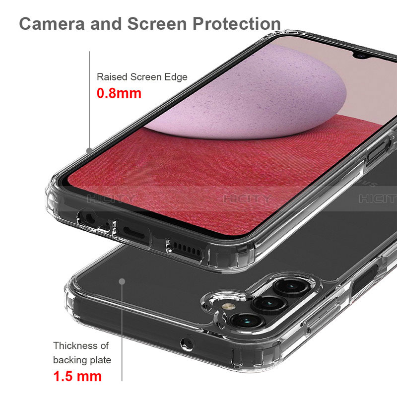 Etui Ultra Fine TPU Souple Transparente T03 pour Samsung Galaxy A14 5G Clair Plus