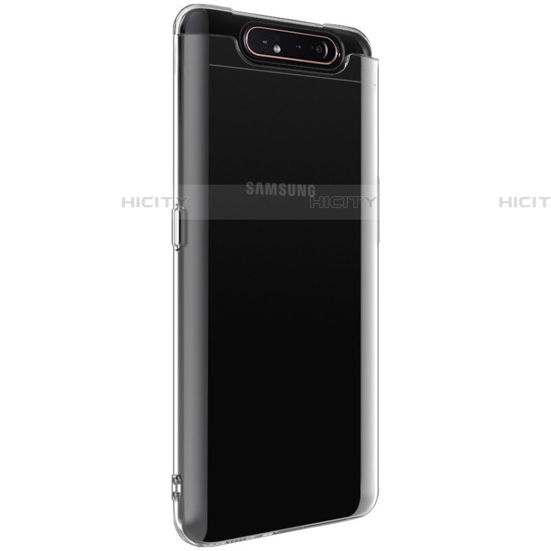 Etui Ultra Fine TPU Souple Transparente T03 pour Samsung Galaxy A90 4G Clair Plus
