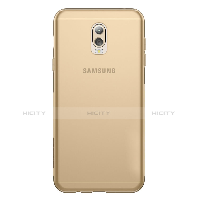 Etui Ultra Fine TPU Souple Transparente T03 pour Samsung Galaxy J7 Plus Or Plus