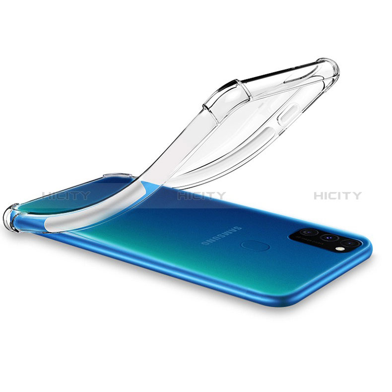 Etui Ultra Fine TPU Souple Transparente T03 pour Samsung Galaxy M21 Clair Plus