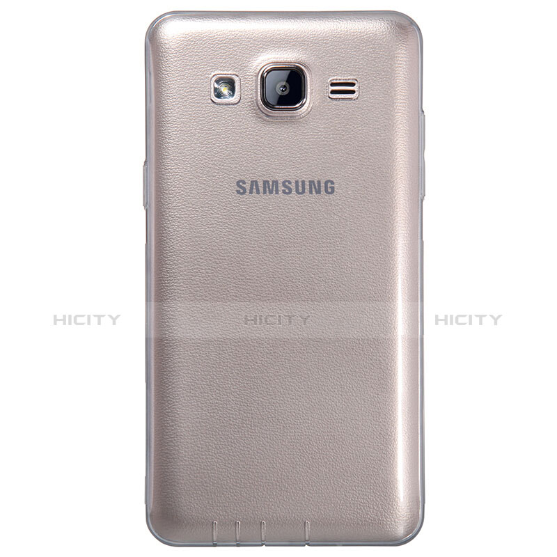 Etui Ultra Fine TPU Souple Transparente T03 pour Samsung Galaxy On5 Pro Gris Plus