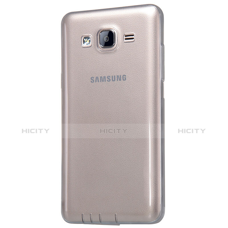 Etui Ultra Fine TPU Souple Transparente T03 pour Samsung Galaxy On5 Pro Gris Plus