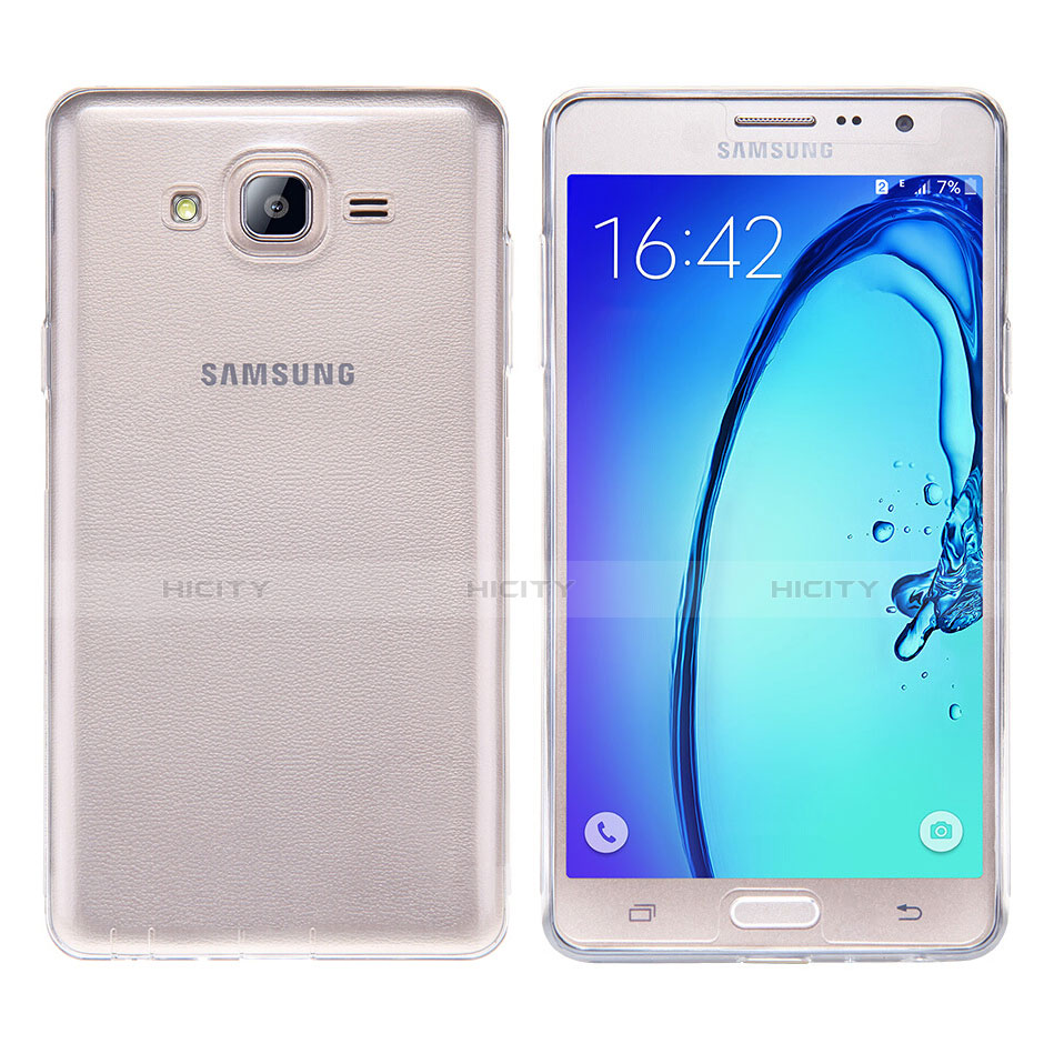 Etui Ultra Fine TPU Souple Transparente T03 pour Samsung Galaxy On7 G600FY Clair Plus