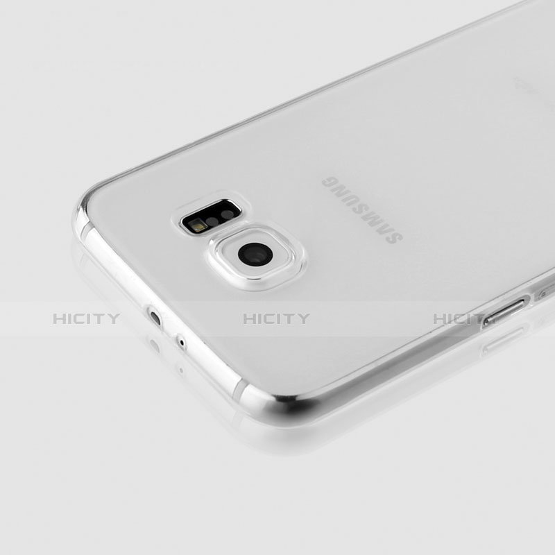 Etui Ultra Fine TPU Souple Transparente T03 pour Samsung Galaxy S6 SM-G920 Clair Plus