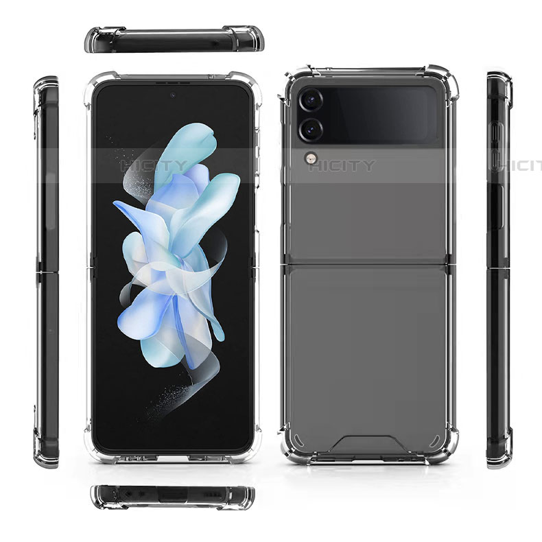 Etui Ultra Fine TPU Souple Transparente T03 pour Samsung Galaxy Z Flip4 5G Clair Plus
