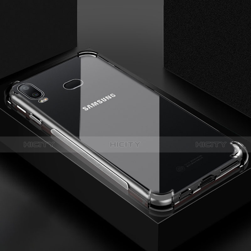 Etui Ultra Fine TPU Souple Transparente T07 pour Samsung Galaxy A6s Clair Plus