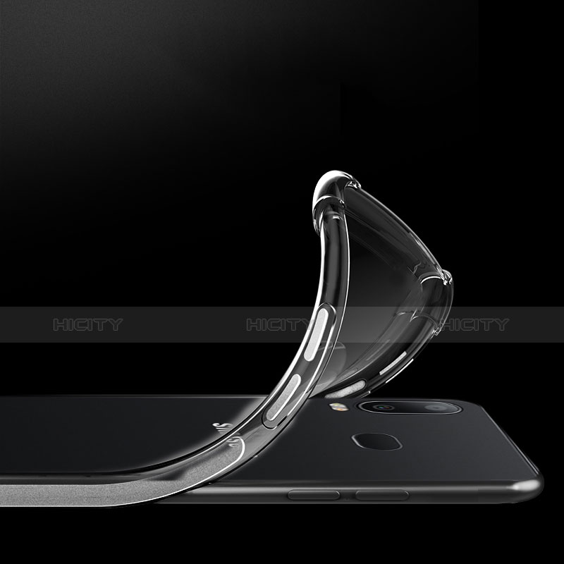 Etui Ultra Fine TPU Souple Transparente T07 pour Samsung Galaxy A6s Clair Plus