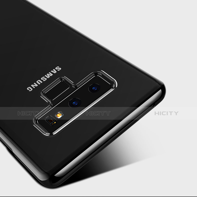 Etui Ultra Fine TPU Souple Transparente T07 pour Samsung Galaxy Note 9 Noir Plus