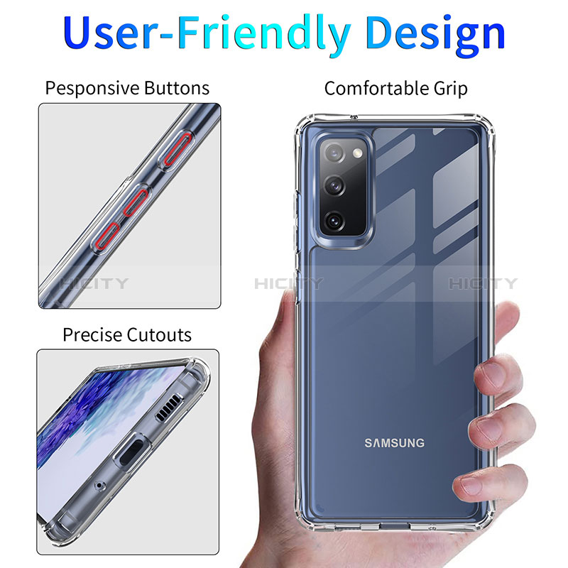 Etui Ultra Fine TPU Souple Transparente T07 pour Samsung Galaxy S20 5G Clair Plus