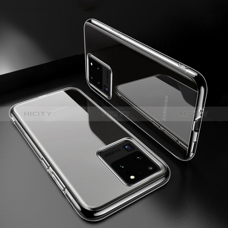 Etui Ultra Fine TPU Souple Transparente T07 pour Samsung Galaxy S20 Ultra 5G Clair Plus