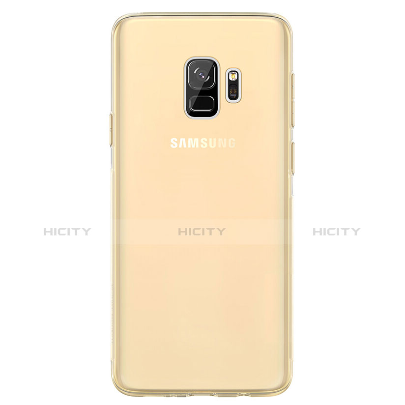 Etui Ultra Fine TPU Souple Transparente T07 pour Samsung Galaxy S9 Or Plus