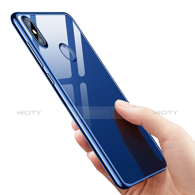 Etui Ultra Fine TPU Souple Transparente T07 pour Xiaomi Mi 8 SE Bleu Plus