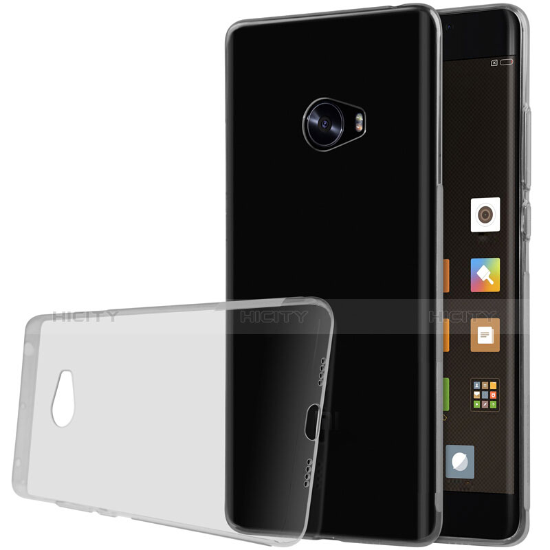 Etui Ultra Fine TPU Souple Transparente T07 pour Xiaomi Mi Note 2 Gris Plus