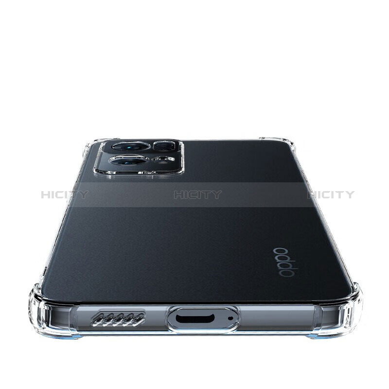 Etui Ultra Fine TPU Souple Transparente T13 pour Oppo Find X5 Lite 5G Clair Plus