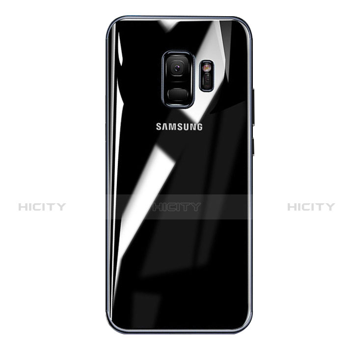Etui Ultra Fine TPU Souple Transparente T15 pour Samsung Galaxy S9 Plus Noir Plus
