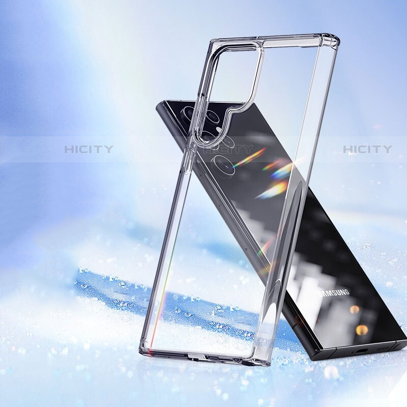 Etui Ultra Fine TPU Souple Transparente T20 pour Samsung Galaxy S22 Ultra 5G Clair Plus