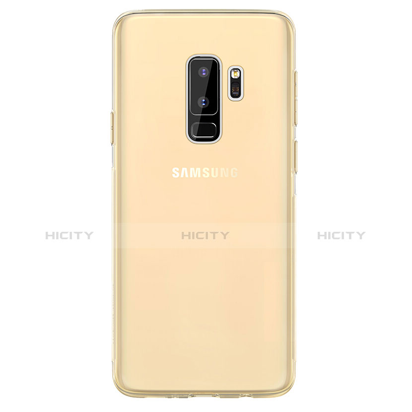 Etui Ultra Fine TPU Souple Transparente T20 pour Samsung Galaxy S9 Plus Or Plus