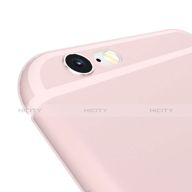 Etui Ultra Slim Mat Silicone Souple Transparente pour Apple iPhone 6S Plus Rose Plus