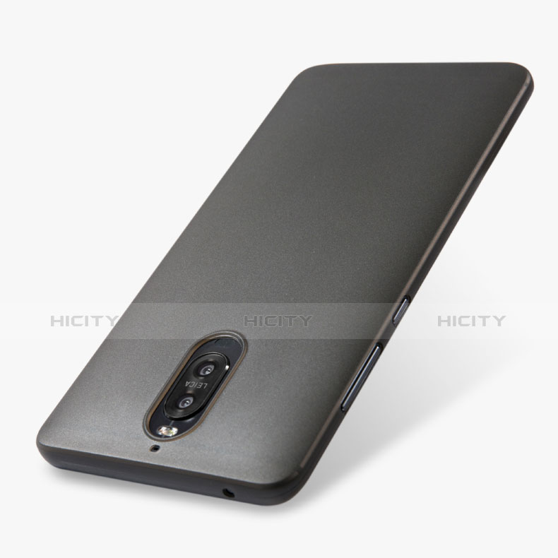 Etui Ultra Slim Plastique Rigide Transparente pour Huawei Mate 9 Noir Plus