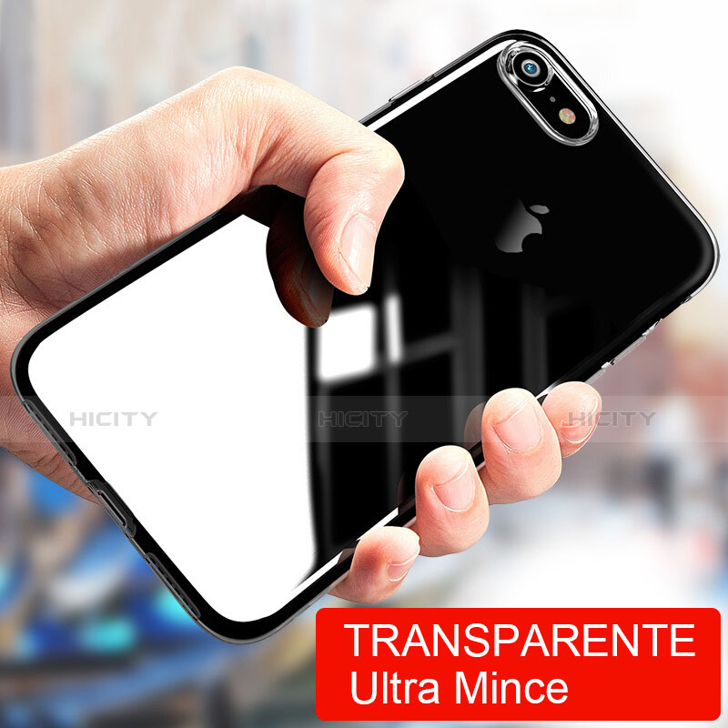 Etui Ultra Slim Silicone Souple Transparente pour Apple iPhone 8 Clair Plus