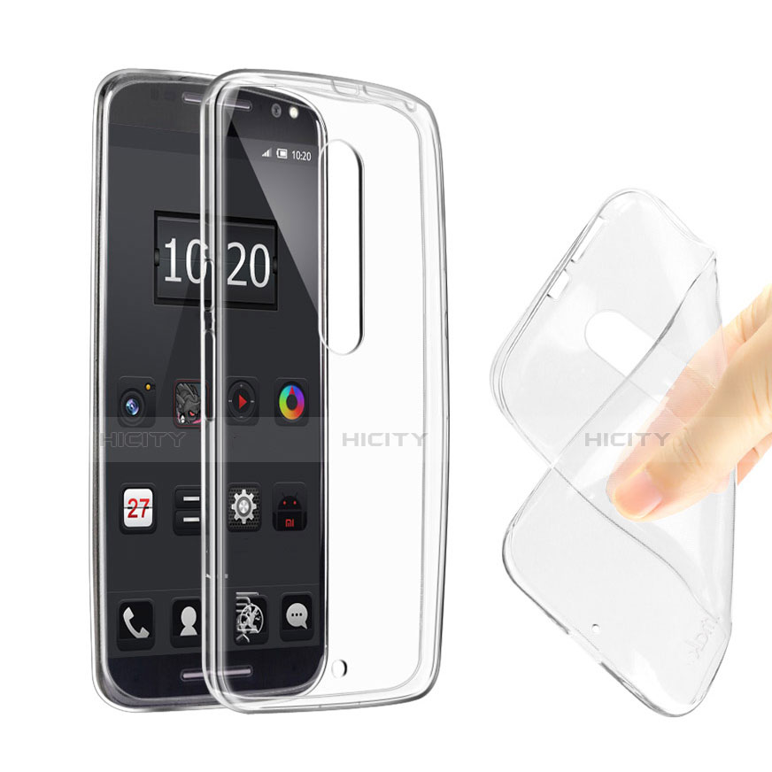 Etui Ultra Slim Silicone Souple Transparente pour Motorola Moto X Style Clair Plus