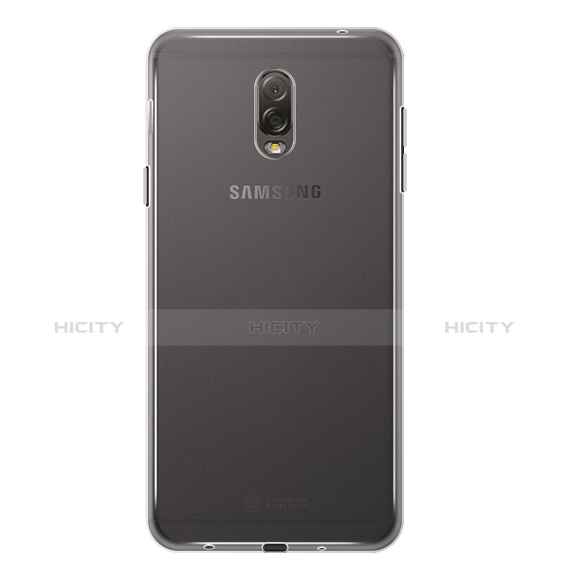 Etui Ultra Slim Silicone Souple Transparente pour Samsung Galaxy C8 C710F Clair Plus