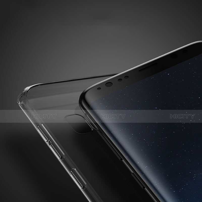 Etui Ultra Slim Silicone Souple Transparente pour Samsung Galaxy S8 Clair Plus